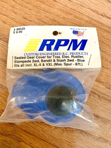 Blue RPM Arms & Bumper for Traxxas 2WD, Rustler, Stampede, 80185, 80245, 81165 - Picture 3 of 7