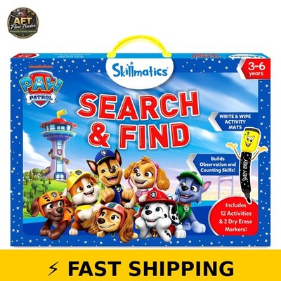 Skillmatics PAW Patrol Search and Find Educational Game for Ages 3-6