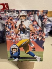 2025 Panini Donruss Justin Herbert #11 Retro 1995 Los Angeles Chargers NFL