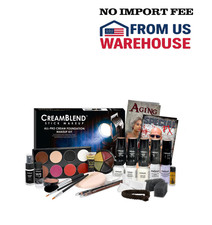 Mehron CreamBlend Stick All Pro Makeup Kit drama TV stage movie video media..