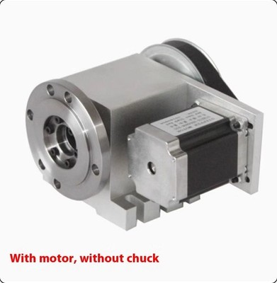 Engraving Machine Fourth Axis A-Axis Rotary Axis CNC Indexing Head Chuck
