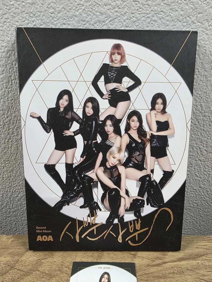 AOA CD Second Mini Album Like A Cat Kpop Korean Group Hyejeong Photocard 2014 Foto 3 de 4