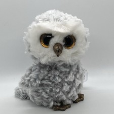 Ty Beanie Boos Owlette the Owl Stuffed Animal Plush Yellow Glitter Eyes