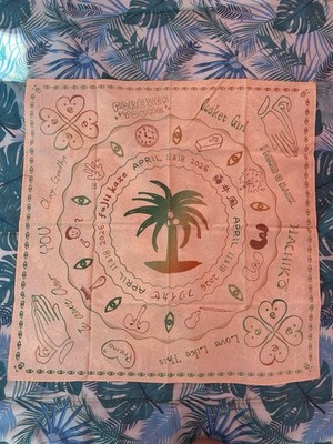 FUJII KAZE COACHELLA MERCH BANDANNA | eBay