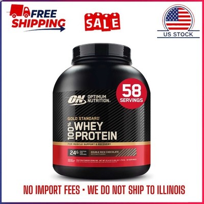 Optimum Nutrition Gold Standard 100% Whey Protein Double Rich Chocolate 3.89lb