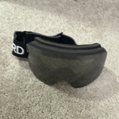 TOM FORD Ski Goggles Adjustable Ski/Snowboard Black Frame Gray Tinted Lens