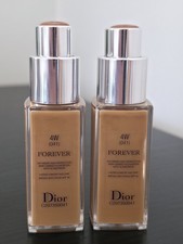 2 pcs Dior Forever Skin Glow 24H Wear Radiant Foundation SPF 35- 4w 041 -20ml