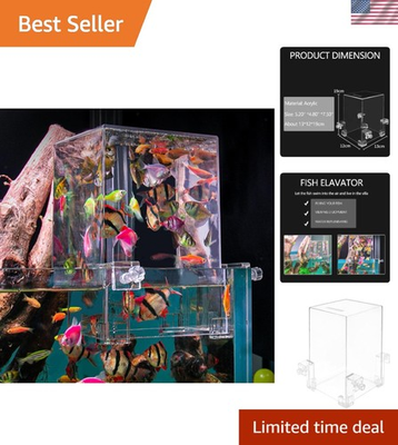 #ad #ad Negative Pressure Fish Tank Clear Fish Elevator Water Auto Refill Vacuum Su... $42.95