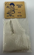 Vintage NOS Totsy Doll Undershirt Fits 14" Doll