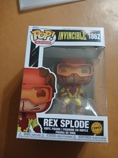 Funko Pop! Television: Invincible Rex Splode #1862 Chase with protector 