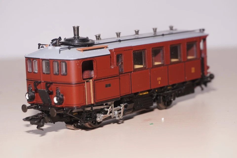 RF14] Märklin 3425 Dampftriebwagen DW 8 "Kittel" Spur H0 Delta / Digital OVP 👍 - Bild 2 von 4