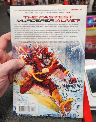 Graphic Novel Paperback TPB - Flash - The Dastardly Death of The Rogues - Vol 1 - Picture 2 of 3