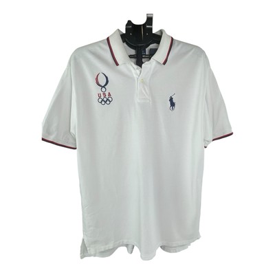 2008 U.S. Olympic Polo Shirt W/USA LOGO By Polo Ralph Lauren SIZE XL