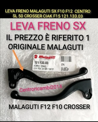 LEVA SX MALAGUTI F10 F12 CIAK F15 LEVA FRENO ANTERIORE SX MALAGUTI F12 F10 CENTRO 50 ARIA Tamburo CIAK 125 150 200