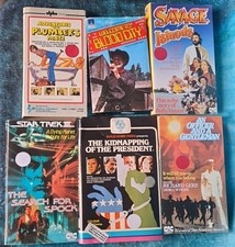 The Dirty Half Dozen Beta-Max Lot 1.Savage Island,Plumbers Mate,Search For Spock
