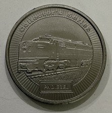 PA Diesel Train Engine Railroad Locomotive Coin Medal
