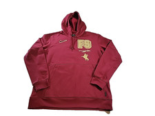 Florida State Seminoles Hoodie Mens Large Red NCAA l Nike Sweatshirt NCAAT16