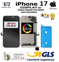 Apple Iphone 17 Display Soft Oled 120 Hz Touchscreen Rahmen Original Gls, 1 Stk