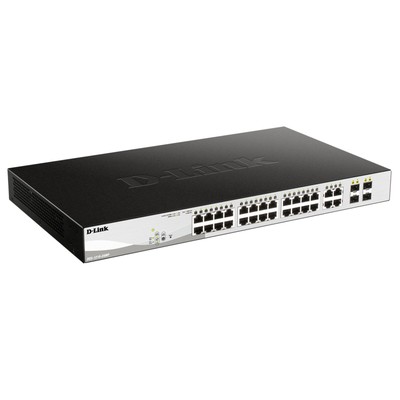 *NEW* D-LINK DGS-1210-28MP Smart Managed 28-Port PoE Switch with 370W PoE Budget