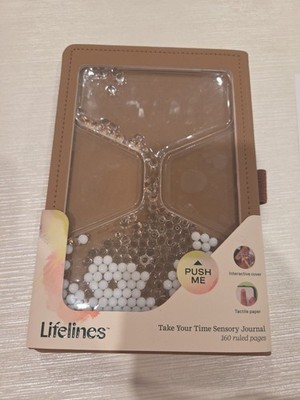 Lifelines ''Take Your Time'' Sensory Journal - with Tactile Cover- 160 Pages