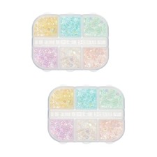 2 Boxes Nagelcharms Harznagelkunst -Zauber Süße Anhänger Für Nägel