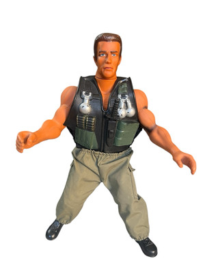 Vintage 1986 Commando 16'' Figure John Matrix Arnold Schwarzenegger