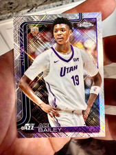 2025-26 Topps Chrome - Ace Bailey #255 Skylight Refractor (RC)