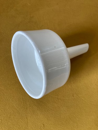Vintage Porcelain Funnel Haldenwanger Berlin. Filter/Strainer Kitchen or Lab - Picture 7 of 8