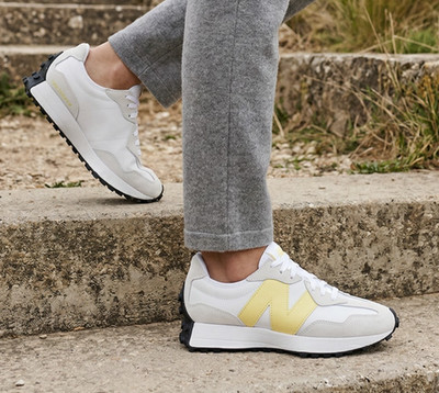 New Balance 327 ''2026'' Casual Womens Sneakers Shoes White Lemon Dandelion 6 - 10