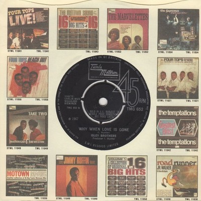 Isley Brothers Why When Love Is Gone Tamla Motown TMG 652 Soul Northern Motown