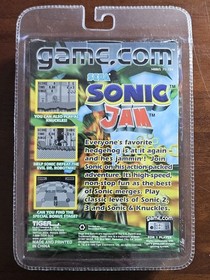 Sonic Jam Game.com 1998 Brand New Sealed SEGA