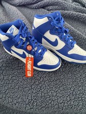 Nike Dunk High Men s Blue/White Colorblock Mi...