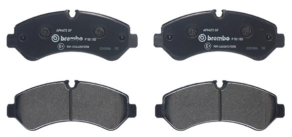Für BREMBO P 50 150 Ham pads. rear SPRINTER 5T - Bild 7