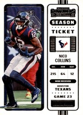 2022 Panini Contenders #39 Nico Collins