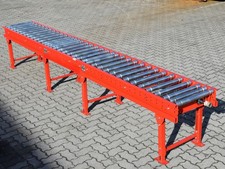 Dexion Rollenbahn angetrieben Länge 4.130 mm Rollenförderer Förderstrecke