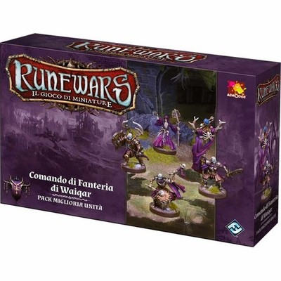 RUNEWARS: Waiqar Infantery Command - Miniaturspiel Erweiterung ita