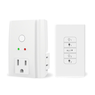 Remote Contorl Outlet Plug Indoor, Wireless Wall Light Switches, 100 FT Range Re