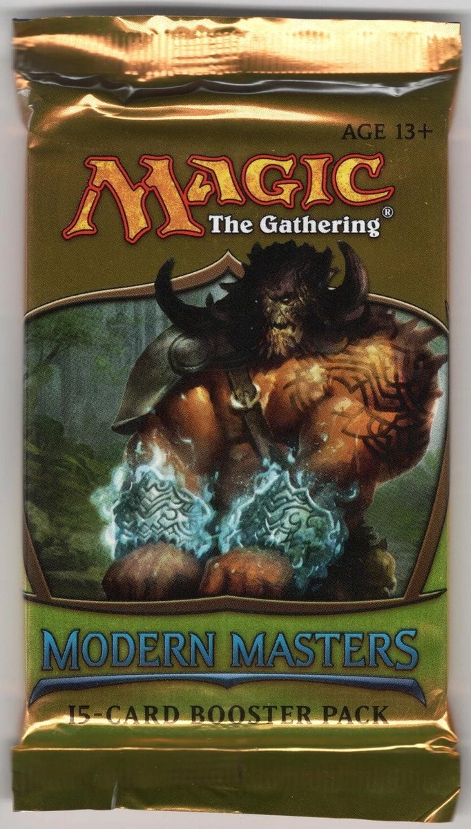 Magic: The Gathering Modern Masters Sealed Collectible Card Game
