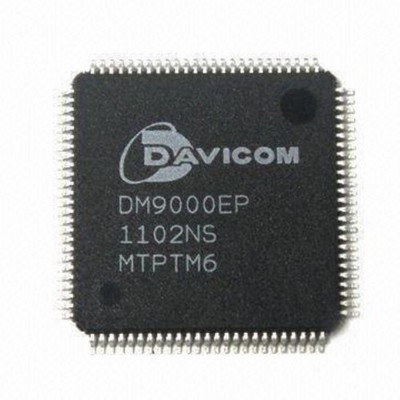 DAVICOM DM9000EP QFP ISA TO ETHERNET MAC CONTROLLER WITH USA ship #vn