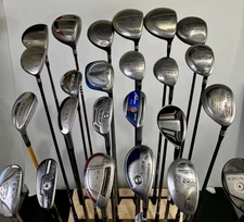 Wholesale Lot of 24 Adams Drivers, Fairway Woods, And Hybrids