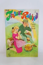 Vintage 1968 Finian's Rainbow Paper Dolls Book Saalfield # 1336 UNCUT