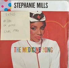 Stephanie Mills The Medicine Song Vinyl Record 7" EX/VG JAB8 1984