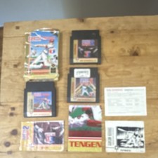 NES RBI Baseball 1, 2, 3 Lot Comes With Box, Poster, Inserts, & Manuals