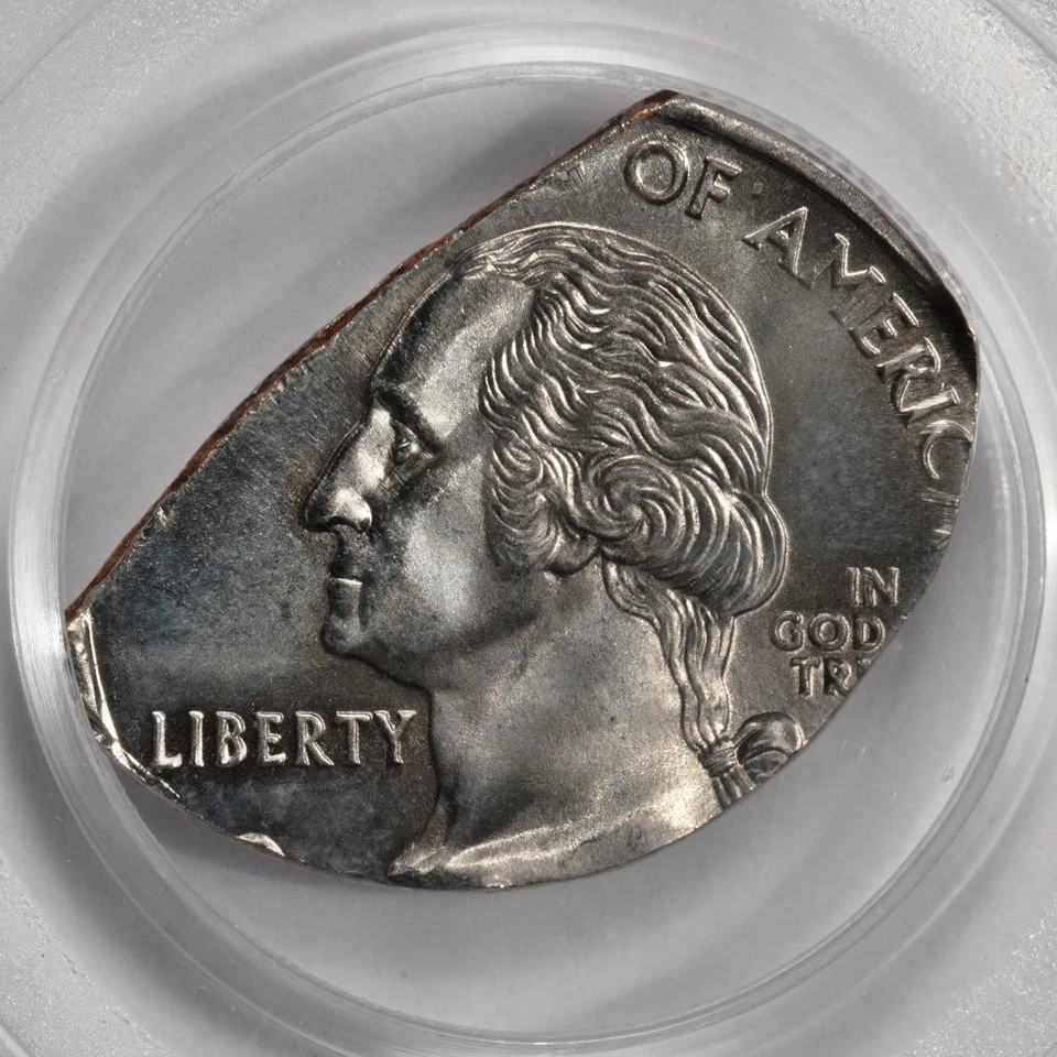 2000 PCGS MS67 Struck On 51% Clipped Fragment Maryland Quarter Mint Error - Image 2 of 4