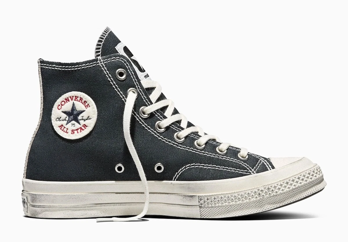 (b2/20N)Converse Chuck 70 Vintage Canvas High Black Men Size 5 Converse Chuck 70 Vintage Canvas High  main image 3