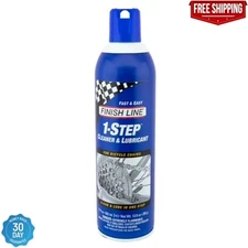 Finish Line 17 Ounce Aerosol Bike Lubricant Chain Cleaner and Protector