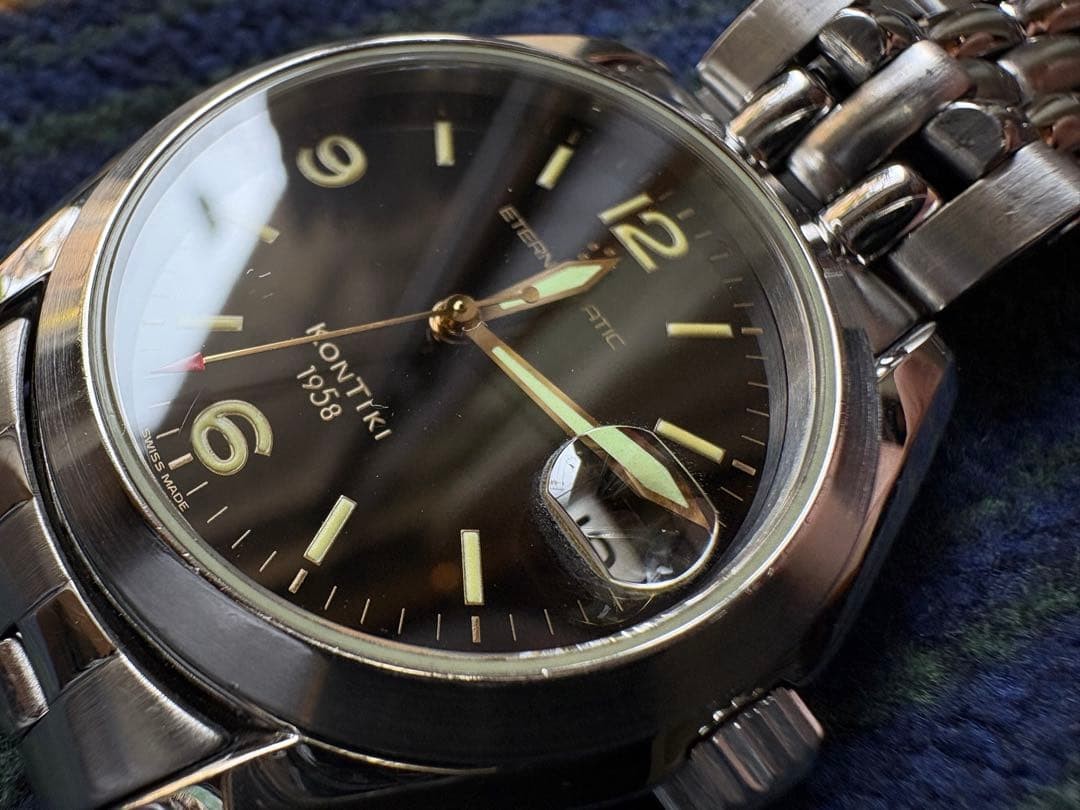 Eterna Kontiki 1958 Automatic Men's Watch | eBay