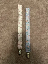 Set Of 2 Pacifier Clips