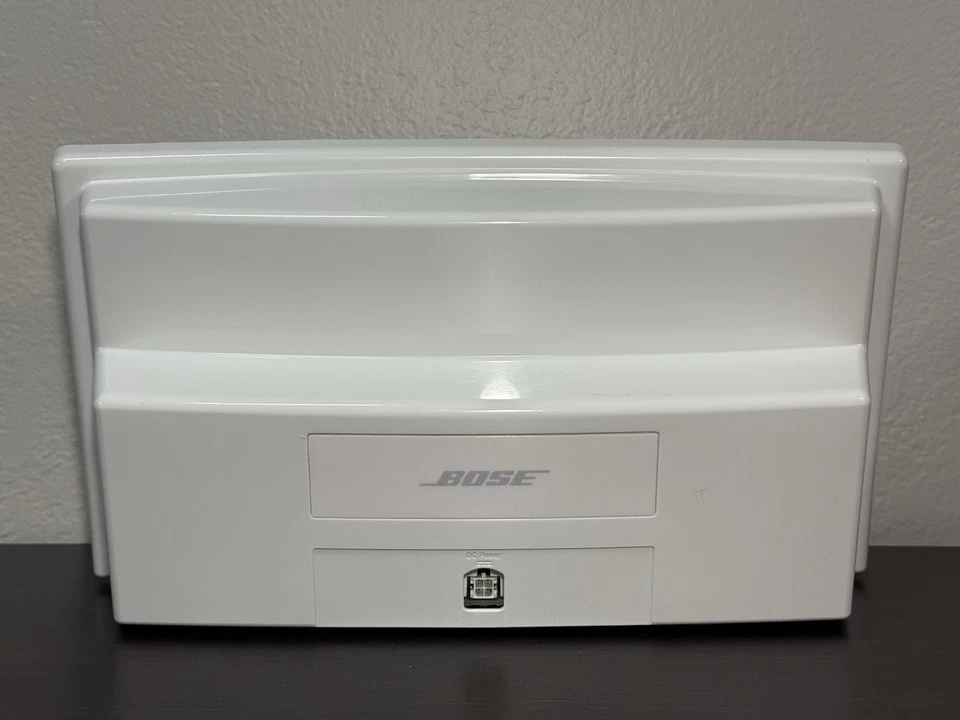 Sistema de música Bose SoundDock Serie I blanco 30 pines iPod iPhone sin cable de alimentación/remo Foto 2 de 4