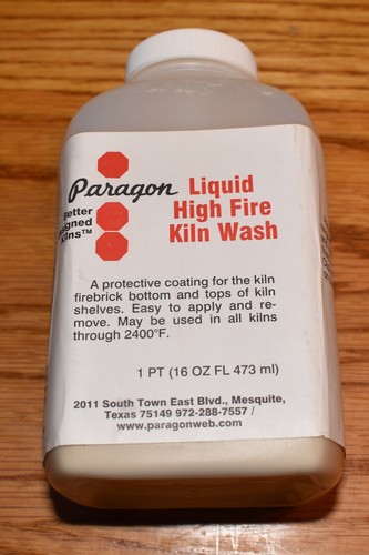 Paragon Liquid High Fire Kiln Wash - One Pint, 16 OZ